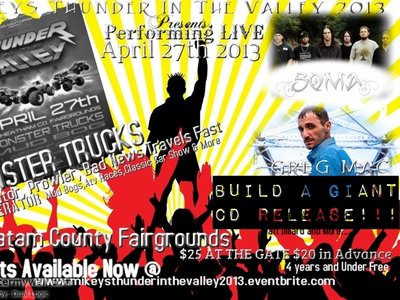 Our next show. Read the flyer and please go!