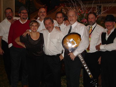 The 9 piece Joe Rock All Star Orchestra for your corporate and formal events !!!