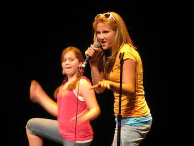 Aug 27th - Count Basie Theater / singing Footloose