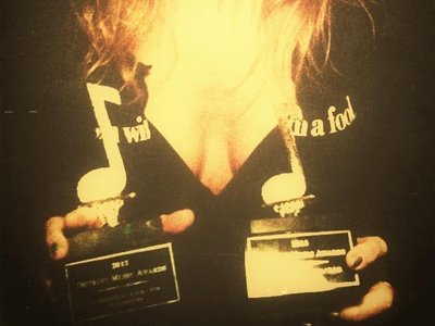 I WON Outstanding Recording Blues 'messin with a fool' and Outstanding Rock Songwriter Thanks DETROI
