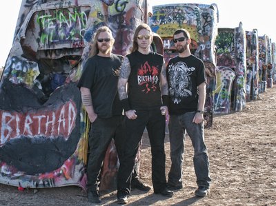 Birth A.D. invades the Cadillac Ranch!