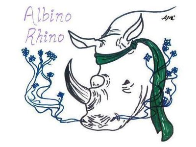 Albino Rhino