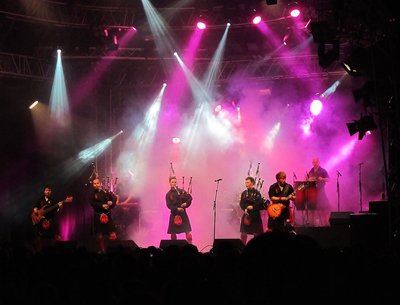 Heitere Open Air, Zofingen with The Red Hot Chilli Pipers