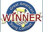 Top 5 winners of the 2012 Great American Song Contest for My song " Am I Crazy To Be In Love"