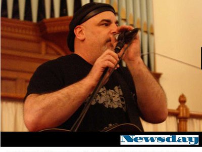 Newsday covers Joe Rock and The All Stars at a charity gig