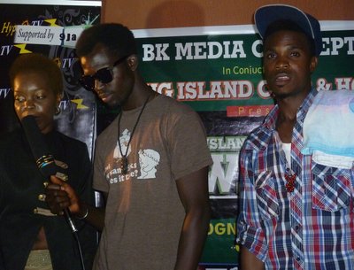on the Red carpet with Westley Kay and a Hype on TV anchorman