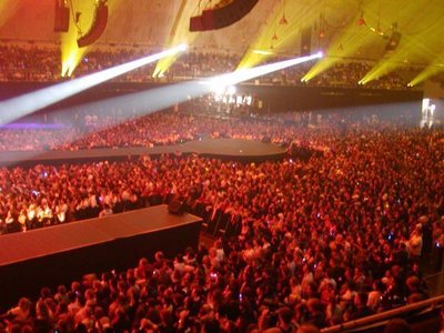 Our crowd at the Washington DC Armory