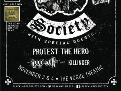 Canadian Black Label Society / KILLINGER tour 2012
