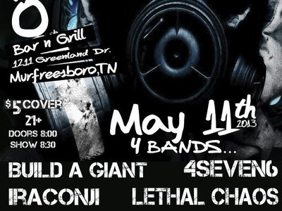 This is our next show. May 11th at The Boro bar and grill in Murfreesboro Tn