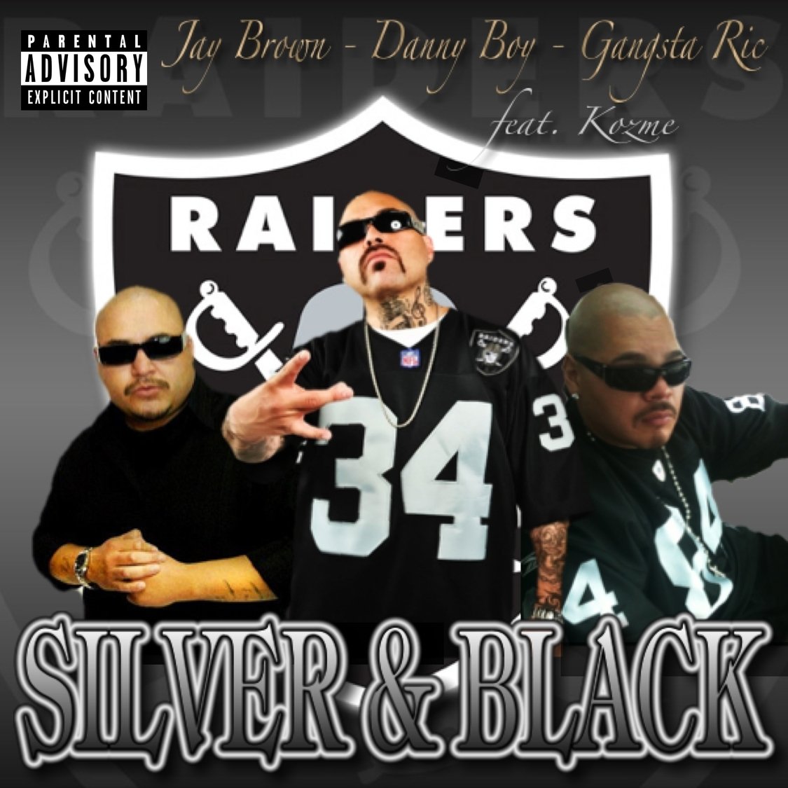 SILVER & BLACK (Gangsta Ric, Jay Brown, Danny Boy, ft. Kozme SILVER & BLACK (Gangsta Ric, Jay Brown, Danny Boy, ft. Kozme