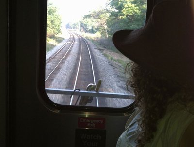 Trains trains and more trains  . . . you can't stop a train!  Choo Choo Cha Boogie down the road! 