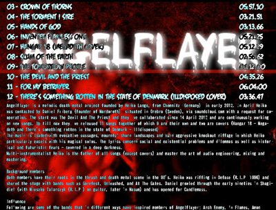 My Fallen Angel Tracklist & AngelFlayeR Bio