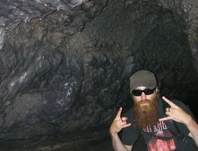 Yours truly. Ape Caves lava tube, Mt. St. Helens