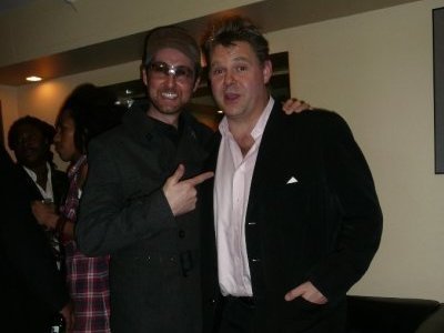 Derek Nash from "The Jools Holland Band" who's playing sax on the debut album for ROXY5000
