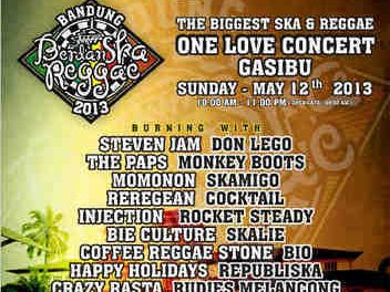 Bandung BerdanSka Reggae May, 12 2013