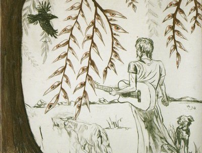 Rainspeak CD artwork by Bec Cunningham