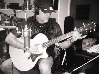 Tracking at Shine On Studio in Oakland 3/26/2013