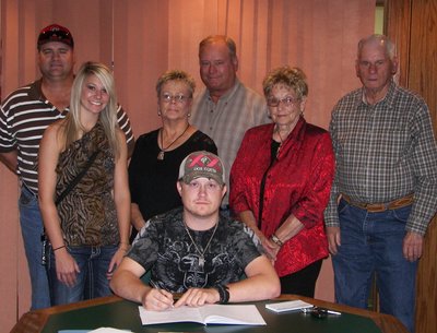 Jason signing with Tate Music Group.