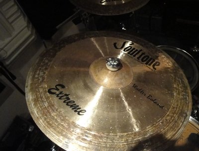 Walter now endorsed by SoulTone Cymbals