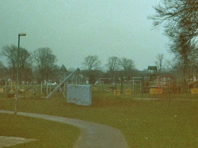 Rainham Park, (Playground), Kent, United Kingdom: dawn!