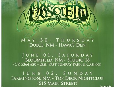 New Mexico Shows. May 30, June 1, June 2, 2013.