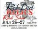  Red Dirt Relics Roadshow, Joplin Missouri Flyer 