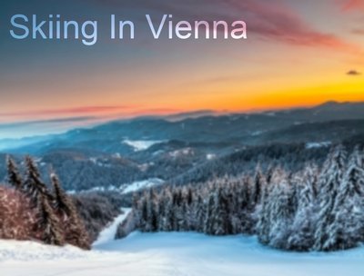 Skiing In Vienna (Single Image)