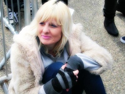 me at the X Factor audition :) xxx