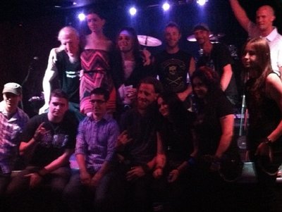 Good friends, post performance!