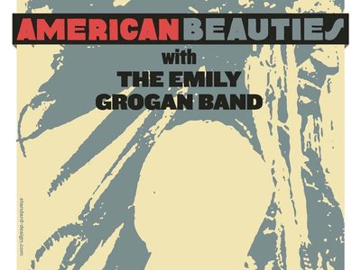 Poster for our show with the wonderful Emily Grogan