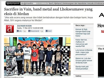 Sacrifice In Vain photo