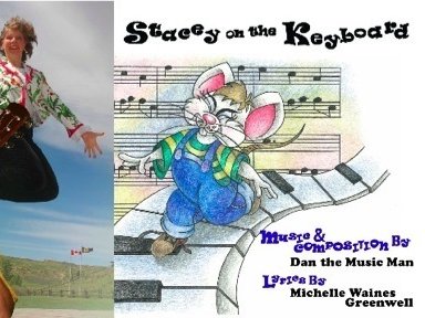 Stacey on the Keyboard Album Cover