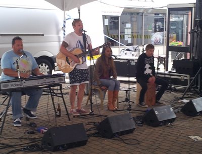 Tina and friends Droitwich Music Festival 2013