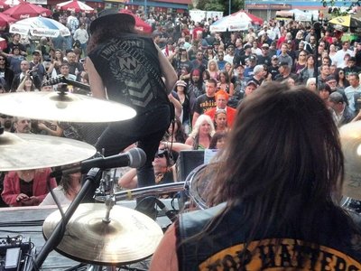 a view from the stage
