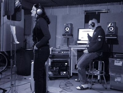 Recording at Studio Franssen Haas 