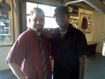 Hard Rock Cafe, Nashville TN, BalconyTV shoot, w/ host Crow