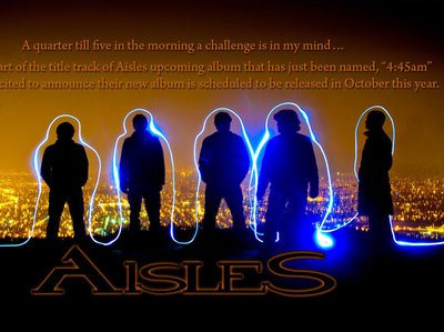 "4:45am" Aisles's new album  coming soon!!!