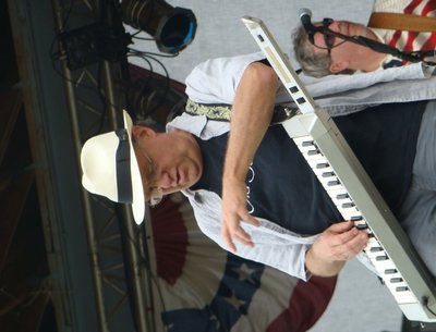 Dave Gorozdos on Keyboards and Vocals