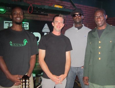 desmond and utopia after performing at The Tavern