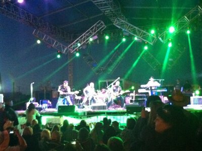 The Electric Cowboys opening for Dwight Yoakam