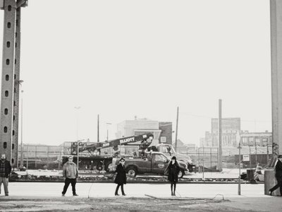 The Sometime Boys in their natural habitat...Bklyn. U.S.A.