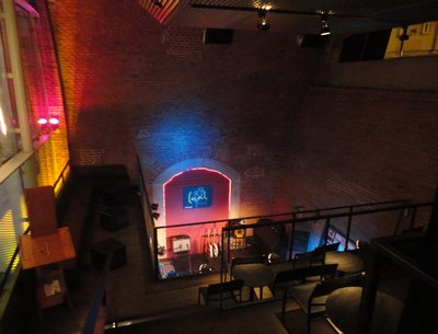 Local Bar stage in Vienna....cool venue!