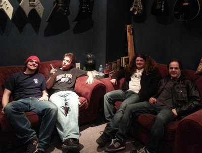 at Red Cat makin' the record