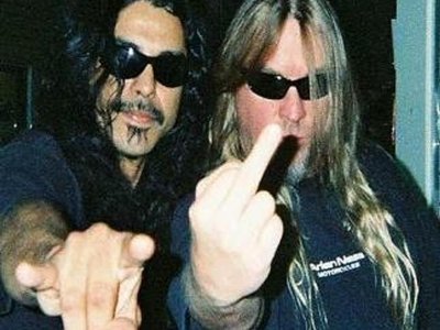 JEFF HANNEMAN OF SLAYER R.I.P.