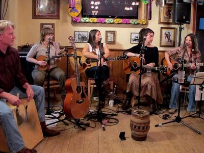 Songwriters in the Round with Michelle McAfee, Myskin Warbler, Feb 2013, The Cowgirl, Santa Fe