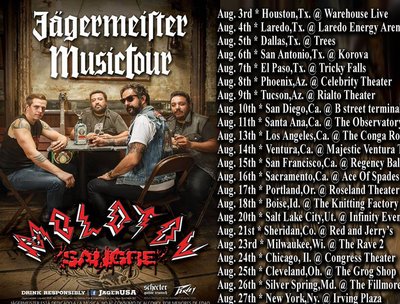 MOLOTOV & SANGRE! Jagermeister Music Tour 2013.