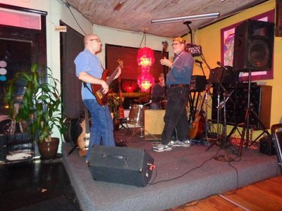 Subterranean Underground: Toss Adams (bass), Doug Craft (bass), and Rich Everett (drums)