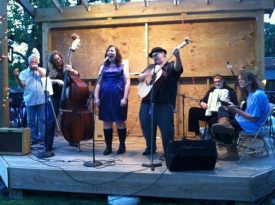 Doug with Tupelo HOney, Tim Goudy, and Pat Pulaski
