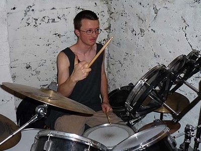 Max Shiffman - drummer for 'Slag Heap'