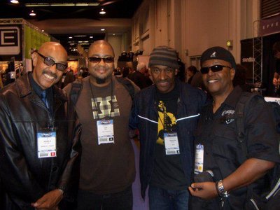 NAMM In the company of great Bassists. 
